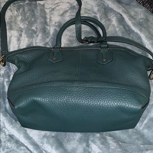 madewell -the berliner satchel- forest green